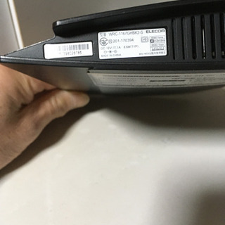 Wifiルーター Elecom Wrc 1167ghbk2 S プンプン 田川後藤寺の家電の中古あげます 譲ります ジモティーで不用品の処分