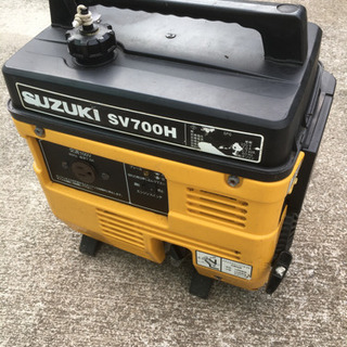 スズキ発電機 SV700H 60Hz 100v 7A