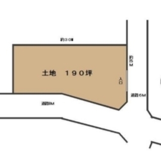 ★貸土地★ 伊丹市中野東　１９０坪＃トラック駐車場　#車両置き場の画像