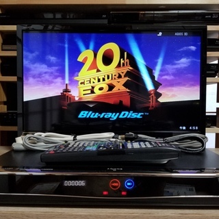 ☆AQUOS液晶テレビ LC-24K9-Bとブルーレイ BD-W550のセット☆