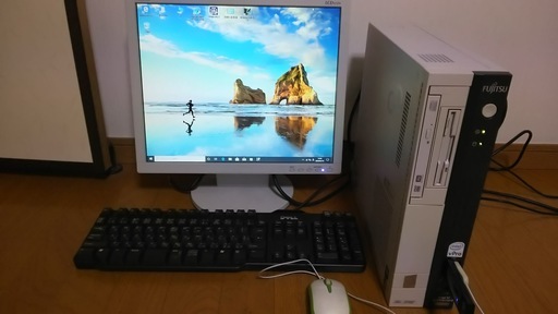 その他 Windows10pro64bit 3GB Fujitu Esprimo D5340Core2Duo