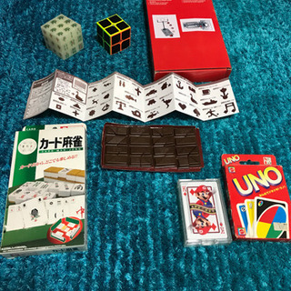 【済】パズルゲーム カードゲーム 7点セット