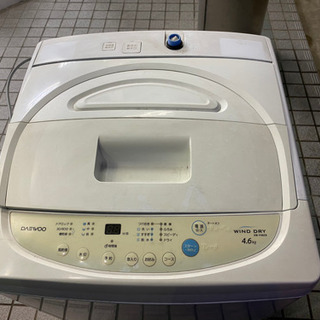 0円 4.6kg洗濯機 2016年製 