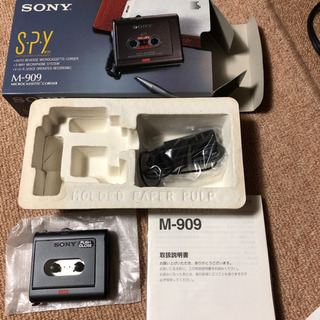 SONY M-909 マイクロカセットコーダー未使用