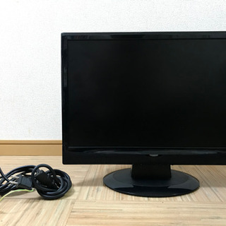 【HDMIケーブル付】液晶テレビ　兼　デュアル表示用ディスプレイ