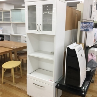 ニトリ 2枚扉レンジボード ホワイト 【トレファク岸和田店】 assurwi.ma