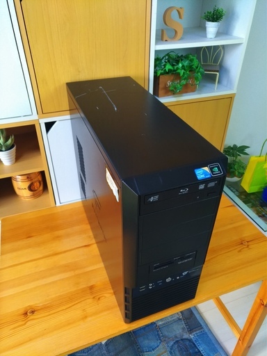 Corei7メモリ16Gで超高性能♪　超大容量1T★　グラフィックボードGTX460☆　ブルーレイ対応！　windows10 64Bit 　　Galleria　デスクトップセパレート型　  DVDマルチ　高級感　マウス付き 　速い　簡単　初心者向き 　ゲーミングPC★
