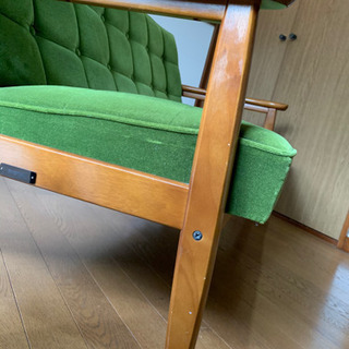 カリモク60 二人掛け　引取り限定