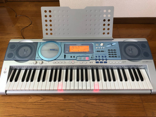 CASIO  LK-280CDTV 光ナビ キーボード 中古品