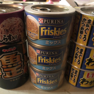 猫缶詰【魚正】【Friskies】【わがまま猫】3缶×1パック