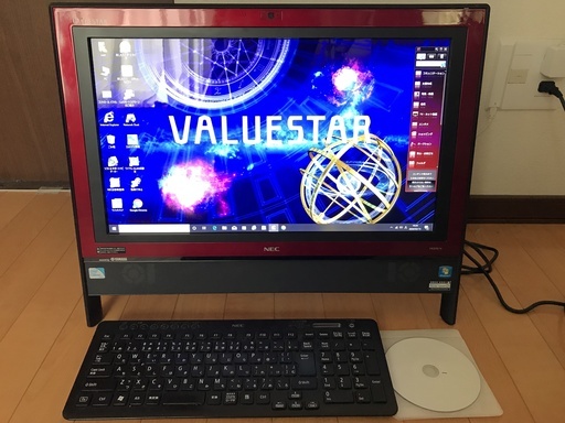 NEC PC-VN370HS6B ディスプレイ本体一体型PC(20インチ)Win10/HDD1TB/メモリ4GB/CeleronB815 苫小牧市近郊歓迎手渡しOK