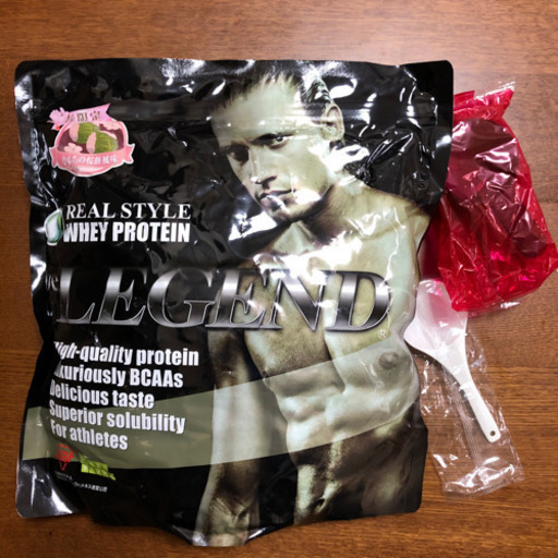 ビーレジェンド プロテイン 力もちの桜餅風味 1kg Wpc Hope 我孫子の食品の中古あげます 譲ります ジモティーで不用品の処分