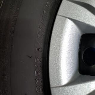 ハイエース 純正 195/80R15 4本 窒素ガス入