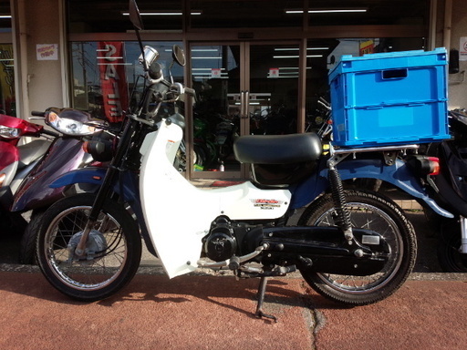 NO.3105　バーディー５０ＦＩ　４サイクルＦＩ車　３速　ブルー＆ホワイト　☆彡 NO.3105 バーディー50FI 4サイクルFI車 3速 ブルー＆ホワイト ☆彡