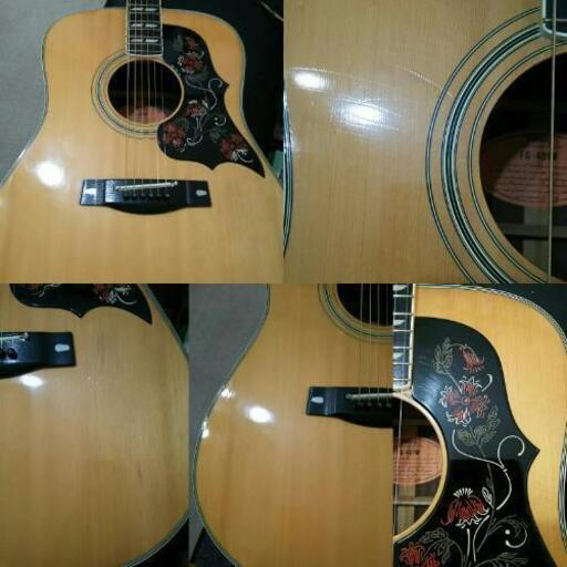 ジャパンオールドYAMAHA FG-401W（オレンジラベル）かなりいい感じです。