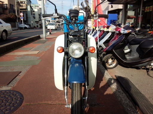 NO.3105 バーディー50FI 4サイクルFI車 3速 ブルー＆ホワイト ☆彡