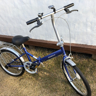早い者勝ち【中古・未使用】MOBILY 20インチ 折り畳み自転車