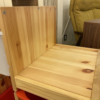シェルフ フリーラック 収納ラック 棚 IKEA ナチュラル トロファスト 中古品① - 収納家具