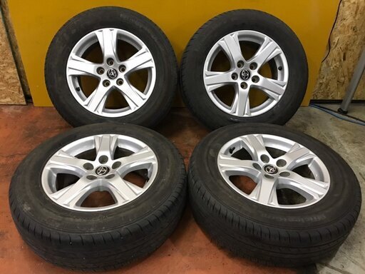 ランキング2022 215/65R16】夏タイヤ EfficientGrip 【GOODYEAR 4本【トヨタ QR決済可能」 クレジットカード 8.5J5H114.3+33】 (VTO03) 16インチ 30アルファード 純正ホイール タイヤ、ホイール