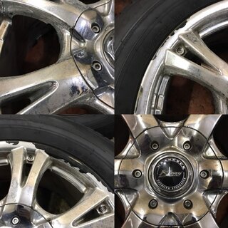 DUNLOP GRANDTREK PT3 285/60R18】夏タイヤ 4本【Kosei 社外ホイール 