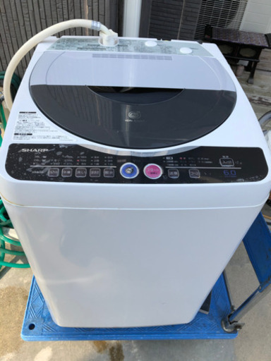 【取引決定】洗濯機　SHARP ES-FG60H
