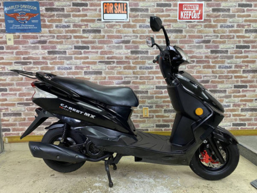 【原付二種ファミリーバイク特約維持費格安！通勤通学に】CJ BEET MX CB125T-Z 超低走1,133ｋｍ 綺麗好調 【多数画像動画有】検）シグナス 原付二種ファミリーバイク特約維持費格安！通勤通学に】CJ BEET MX CB125T-