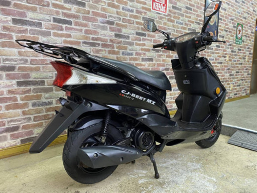 【原付二種ファミリーバイク特約維持費格安！通勤通学に】CJ BEET MX CB125T-Z 超低走1,133ｋｍ 綺麗好調 【多数画像動画有】検）シグナス 原付二種ファミリーバイク特約維持費格安！通勤通学に】CJ BEET MX CB125T-
