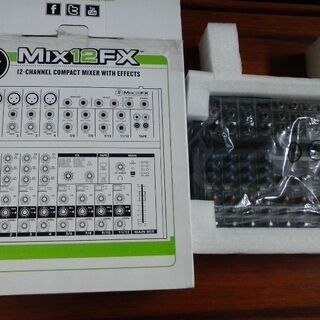 値下げしましたアナログミキサー mackie mix12FX  