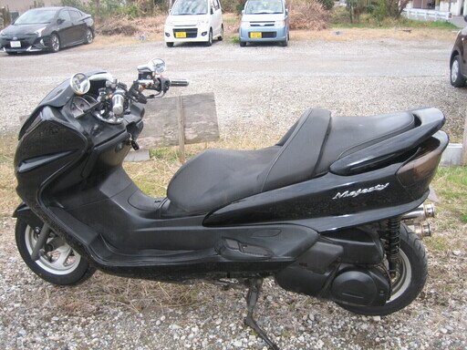 マジェスティ２５０　５連美車　ツィンテールマフラ走行動画付き