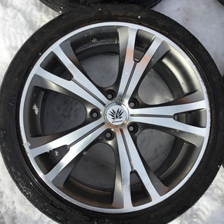 レアマイスター 18インチ アルミホイール 215/45R18 4本セット