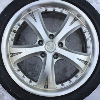 保障できる 当時物！18インチ ハイペリオン メッキホイール