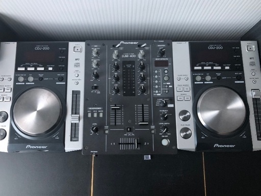 パイオニアCDJ200 DJM400 セット　今月中のみ出品