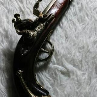  denix スペイン デニックス社製 古式銃 ディスプレイガン モデルガン 銃 ダイキャスト、リアルウッド 