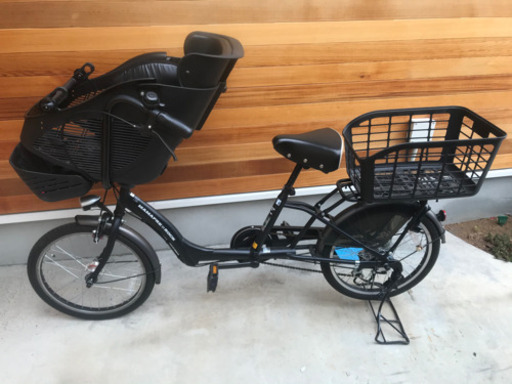 子乗せ自転車　カゴつき