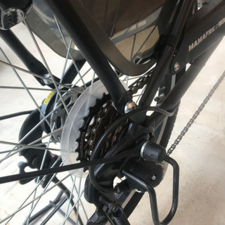 子乗せ自転車　カゴつき
