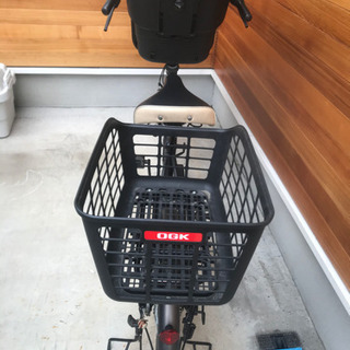 子乗せ自転車　カゴつき