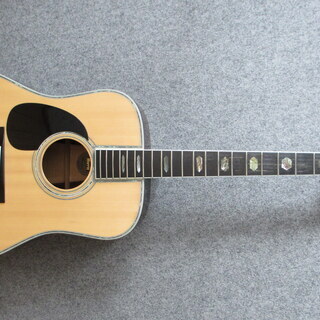 モーリスギター左用　Morris W-100L　1980年前後作品　美品　ハードケース　新品弦付けます。