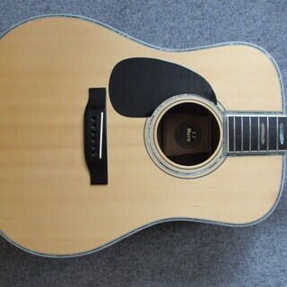 モーリスギター左用　Morris W-100L　1980年前後作品　美品　ハードケース　新品弦付けます。