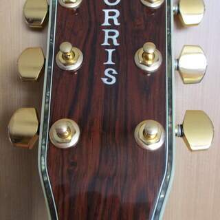 モーリスギター左用　Morris W-100L　1980年前後作品　美品　ハードケース　新品弦付けます。