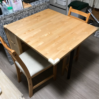 IKEA折り畳みダイニングセット