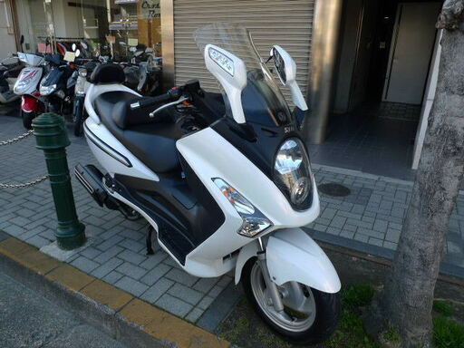 SYM RV250 自賠責保険令3年2月まで有効 クレジット決済で分割支払