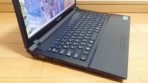 美品】Windows10 iiyamaノートパソコン ワイヤレスマウスプレゼント中