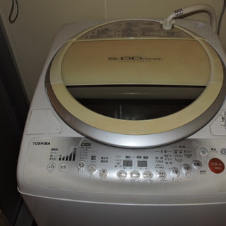 洗濯機　TOSHIBA 東芝 2012年製　乾燥機能つき　７キロ...
