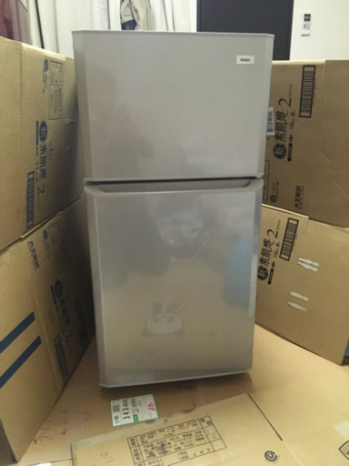 ⭐️30日動作保証⭐️ハイアール　2ドア　冷凍冷蔵庫　JR-N106K　2016年製