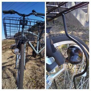 値下げしました! 丸石自転車27インチ 外装6段 色グレー 値下げしました! 丸石自転車27インチ 外装6段 色グレー