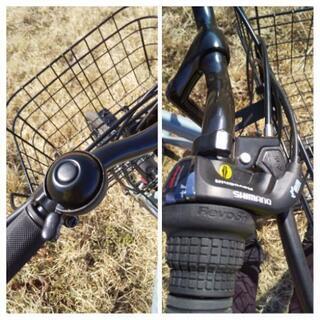 値下げしました! 丸石自転車27インチ 外装6段 色グレー