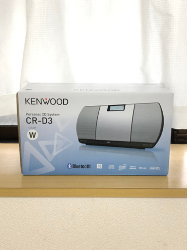 ケンウッド CDコンポ　CR－D3 新品　USB使用可