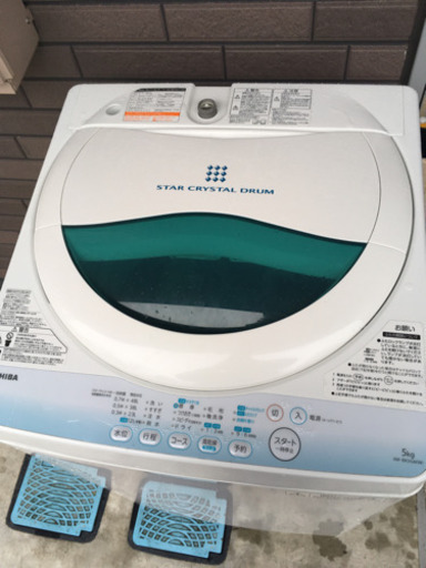 東芝　洗濯機　AW-BK5GM 2014年製　配送設置無料