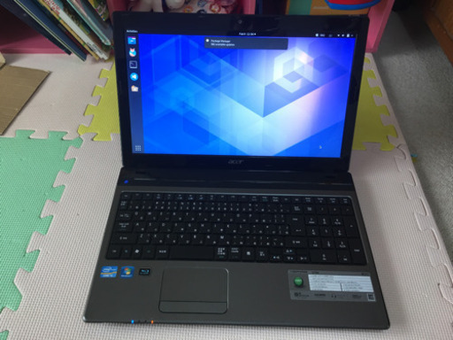《お話中》acer ノートパソコン ASPIRE 5750 Linux