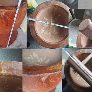 【終了】お餅つきに！臼、杵、蒸し器をセットで